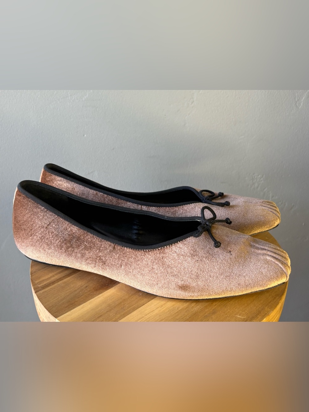 Antonio Melani x Courtney Grow James Velvet Ballet Flats ~ Size 10